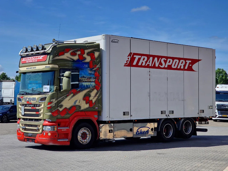 Scania R580 V8 Topline 6x2 - Box with sidedoors - Retarder - Full air - 4.55WB - Box truck: picture 3 Scania R580 V8 Topline 6x2 - Box with sidedoors - Retarder - Full air - 4.55WB - Box truck: picture 3