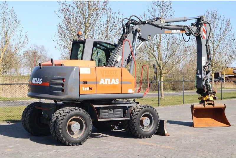 Wheel excavator Atlas 160W | ENGCON | BUCKET | DOZERBLADE | 2-PIECE BOOM: picture 6