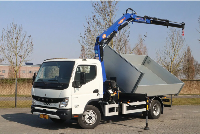FUSO Canter 7C18 | 4X2 | 3-WAY TIPPER | PM 6.5 KRAN /CRANE - Tipper van: picture 1 FUSO Canter 7C18 | 4X2 | 3-WAY TIPPER | PM 6.5 KRAN /CRANE - Tipper van: picture 1