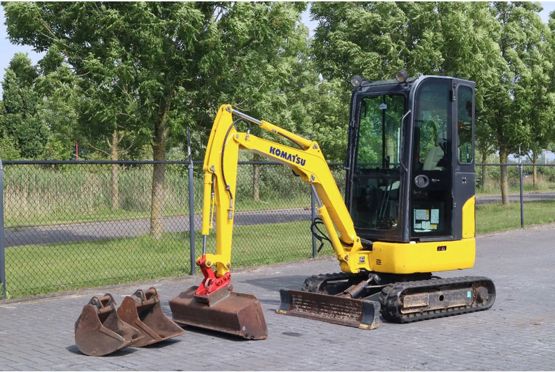 Komatsu PC16 R-3HS | 3X BUCKET | QUICK COUPLER | SWING BOOM - Mini excavator: picture 2 Komatsu PC16 R-3HS | 3X BUCKET | QUICK COUPLER | SWING BOOM - Mini excavator: picture 2