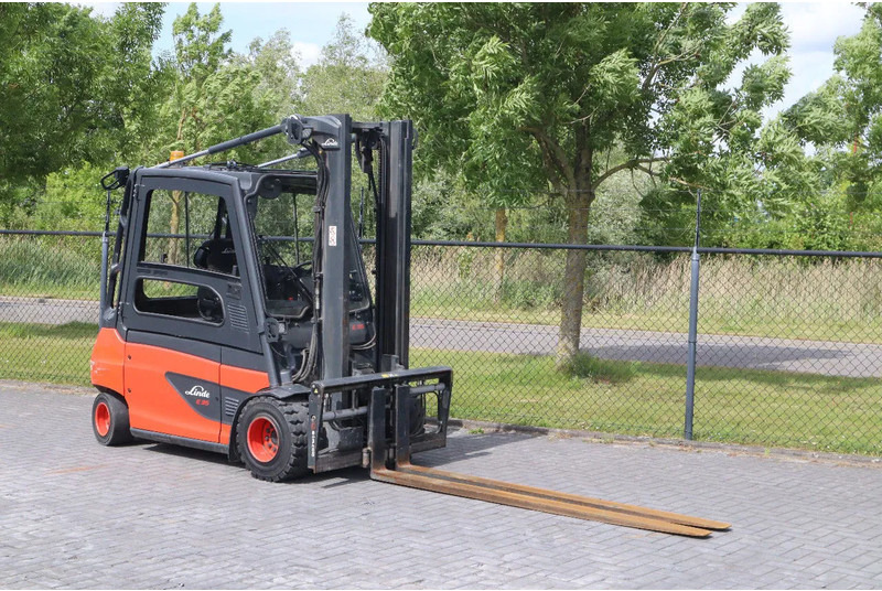 Linde E35 L-01 | DUPLEX | SIDESHIFT | POSITIONERS | LOW HOURS - Electric forklift: picture 5 Linde E35 L-01 | DUPLEX | SIDESHIFT | POSITIONERS | LOW HOURS - Electric forklift: picture 5