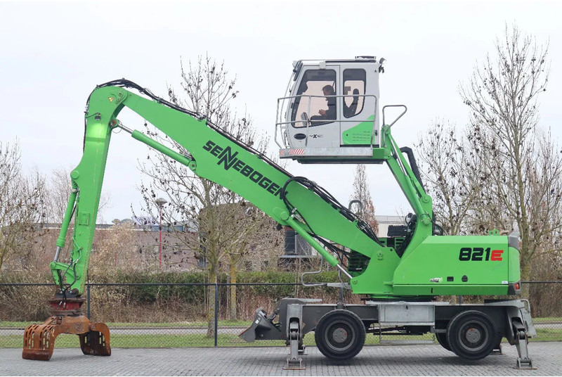 Sennebogen 821E | 821 E | SORTING GRAB | DOZERBLADE | GREAT CONDITION - Wheel excavator: picture 1 Sennebogen 821E | 821 E | SORTING GRAB | DOZERBLADE | GREAT CONDITION - Wheel excavator: picture 1