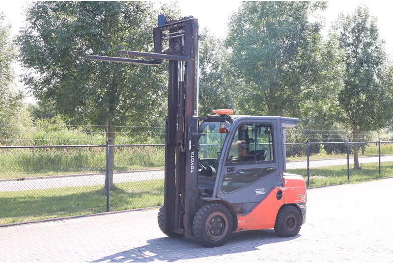 Diesel forklift Toyota 02-8FDJF35 | 3.5 TON | SIDESHIFT | DUPLEX: picture 8