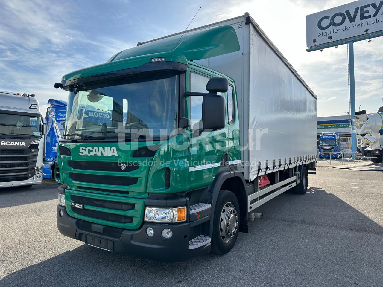 SCANIA P320 - Curtainsider truck: picture 1 SCANIA P320 - Curtainsider truck: picture 1