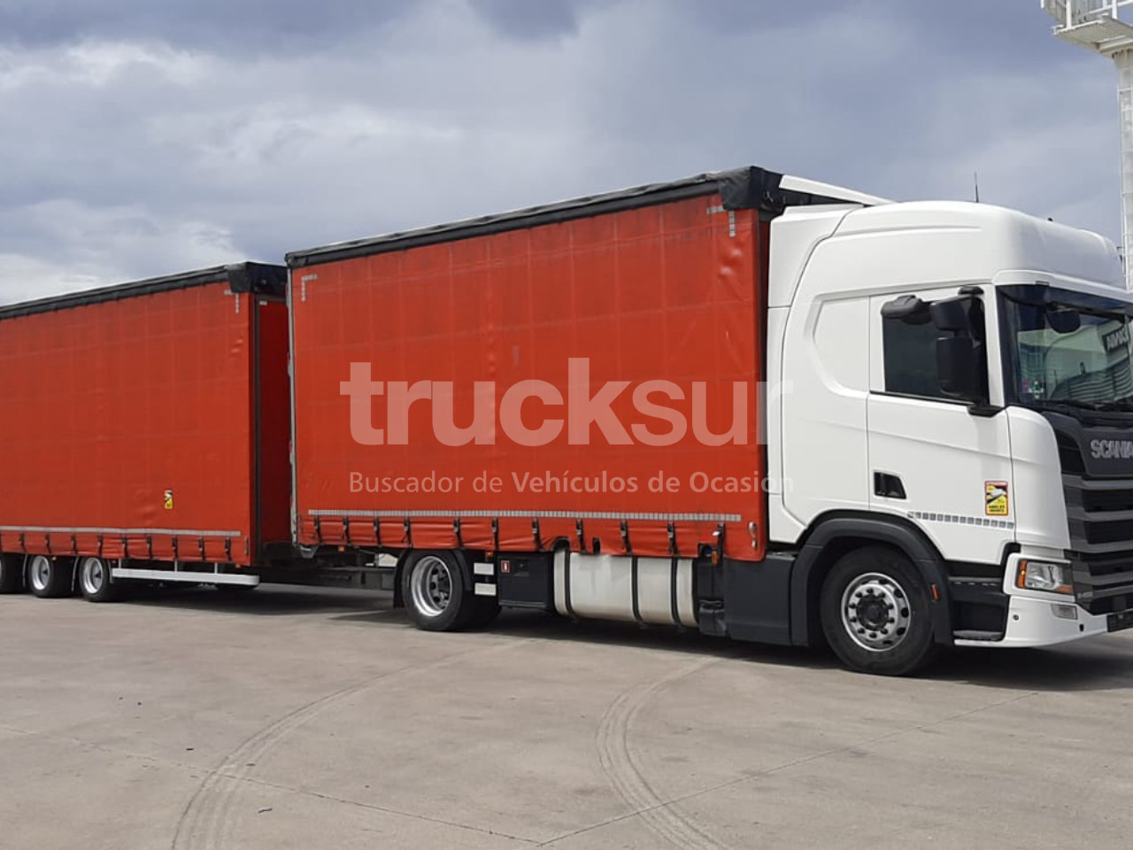 SCANIA R450.18 - Curtainsider truck: picture 1 SCANIA R450.18 - Curtainsider truck: picture 1
