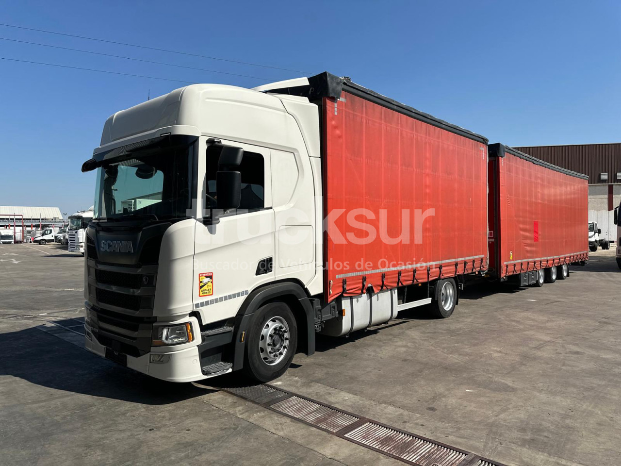 SCANIA R450.18 - Curtainsider truck: picture 2 SCANIA R450.18 - Curtainsider truck: picture 2