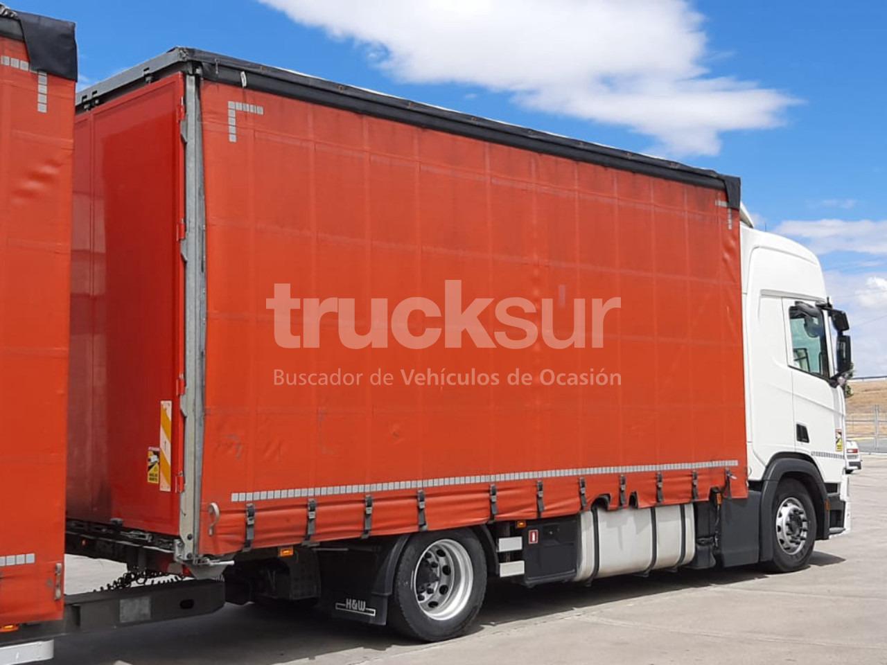 SCANIA R450.18 - Curtainsider truck: picture 2 SCANIA R450.18 - Curtainsider truck: picture 2