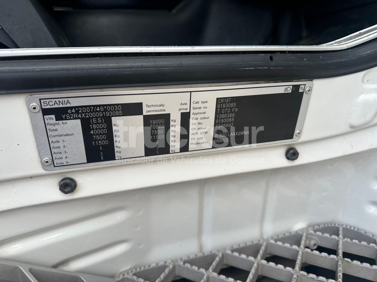 Tractor unit SCANIA R520: picture 6