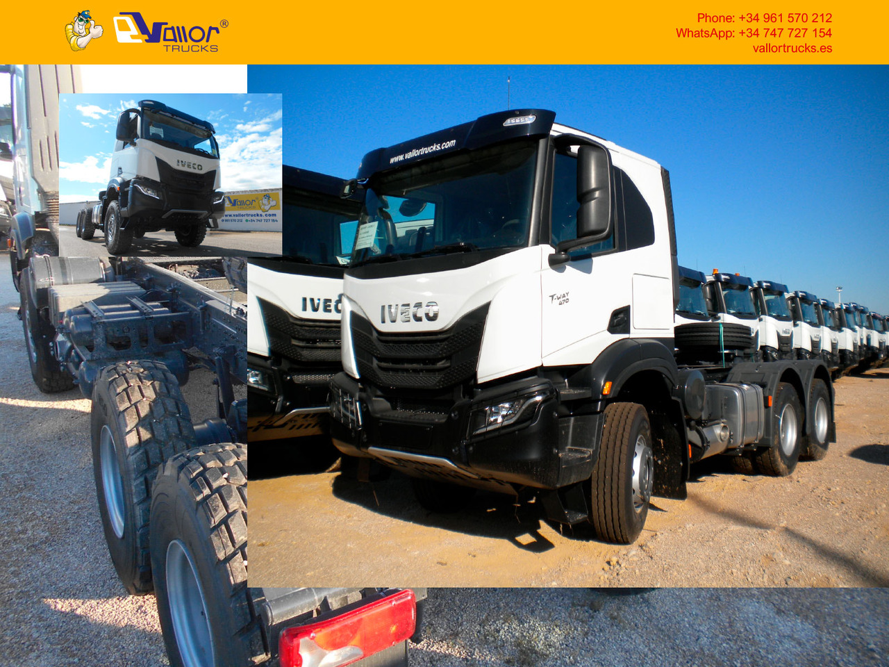 IVECO TWAY 6x4 - TRUCK FOR EXPORT - Tractor unit: picture 1 IVECO TWAY 6x4 - TRUCK FOR EXPORT - Tractor unit: picture 1