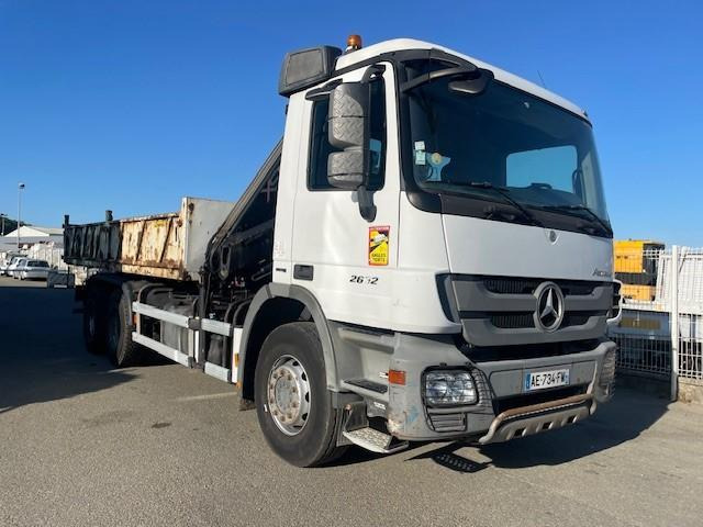 Mercedes Actros 2632 - Tipper, Crane truck: picture 2 Mercedes Actros 2632 - Tipper, Crane truck: picture 2