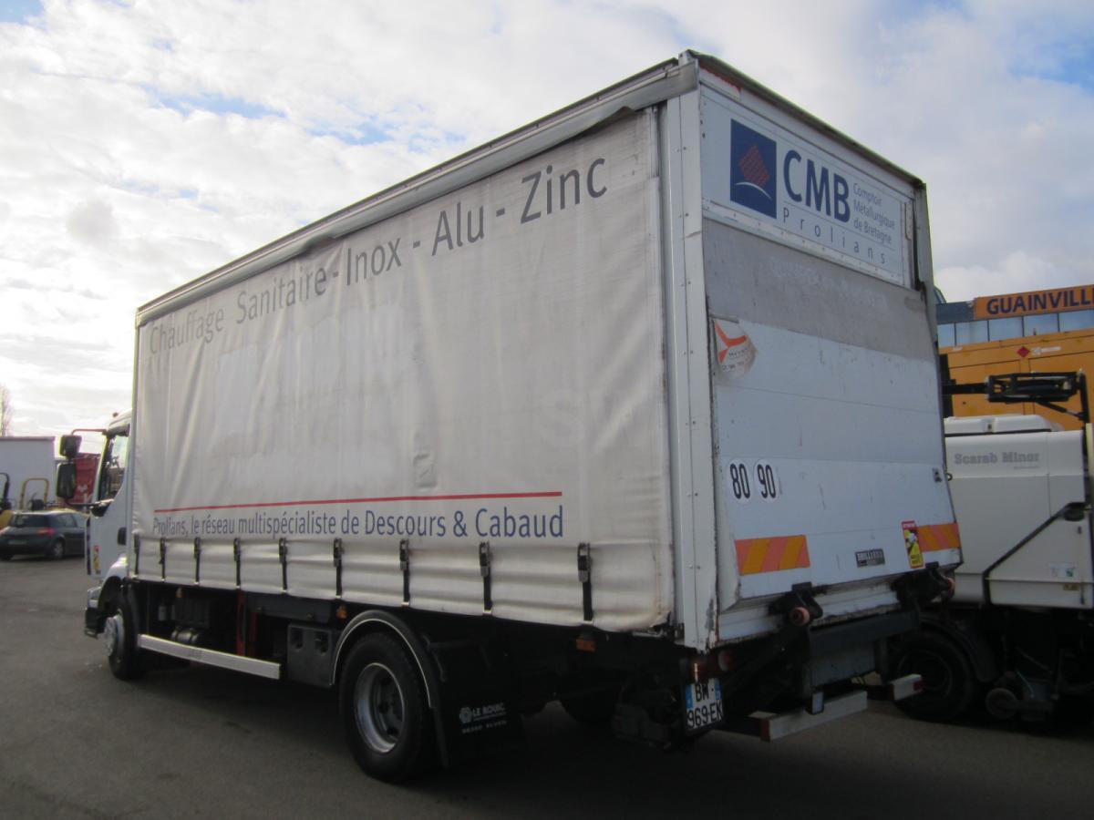 Curtainsider truck Renault Midlum 180 DCI: picture 9
