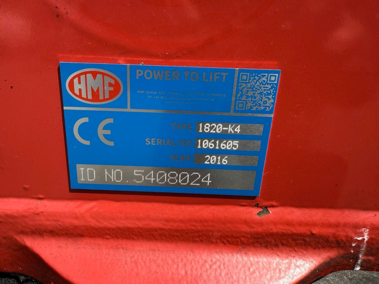 Crane truck HMF 1820 K4 Remote control / Kran / Crane: picture 6