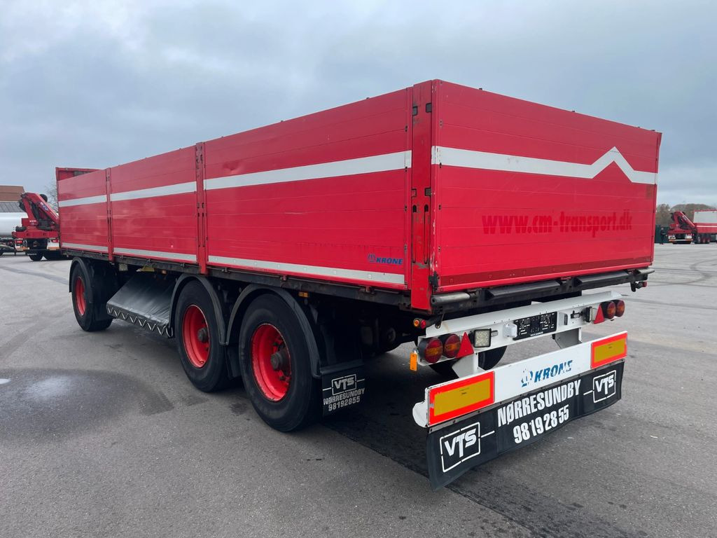 Krone 24 t. 3 axle Platform with Aluboards - Dropside/ Flatbed trailer: picture 4 Krone 24 t. 3 axle Platform with Aluboards - Dropside/ Flatbed trailer: picture 4