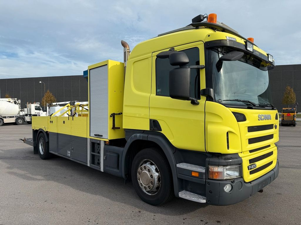 Scania P400 LB 4x2 MLB Euro 5 - 324 tkm. - Dropside/ Flatbed truck, Crane truck: picture 2 Scania P400 LB 4x2 MLB Euro 5 - 324 tkm. - Dropside/ Flatbed truck, Crane truck: picture 2