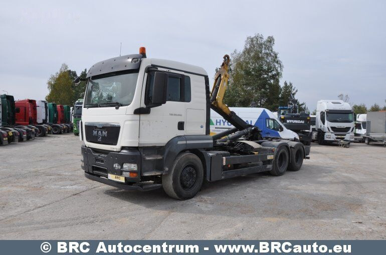 MAN TGS 440 Palfinger 6X2 - Hook lift truck, Crane truck: picture 1 MAN TGS 440 Palfinger 6X2 - Hook lift truck, Crane truck: picture 1