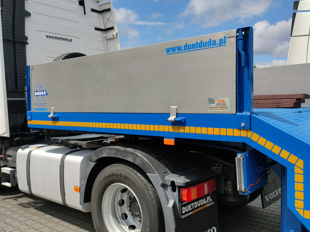 Low loader semi-trailer Bodex Poszerzana: picture 29