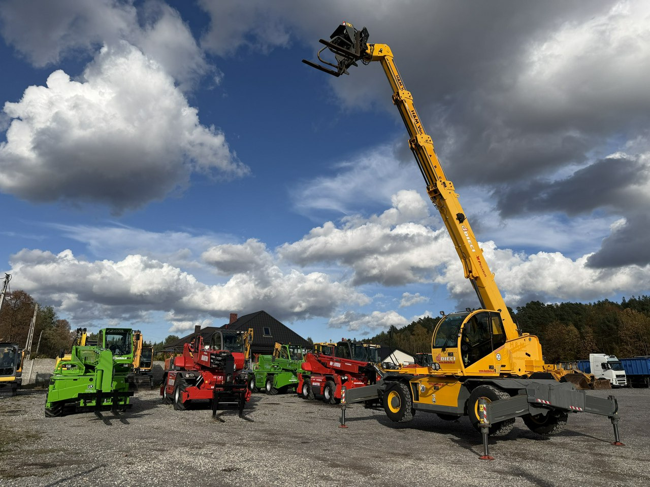 Dieci 2145 Pegasus HVL155 TL10 ROTO Ładowarka Teleskopowa Obrotowa - Telescopic handler: picture 3 Dieci 2145 Pegasus HVL155 TL10 ROTO Ładowarka Teleskopowa Obrotowa - Telescopic handler: picture 3