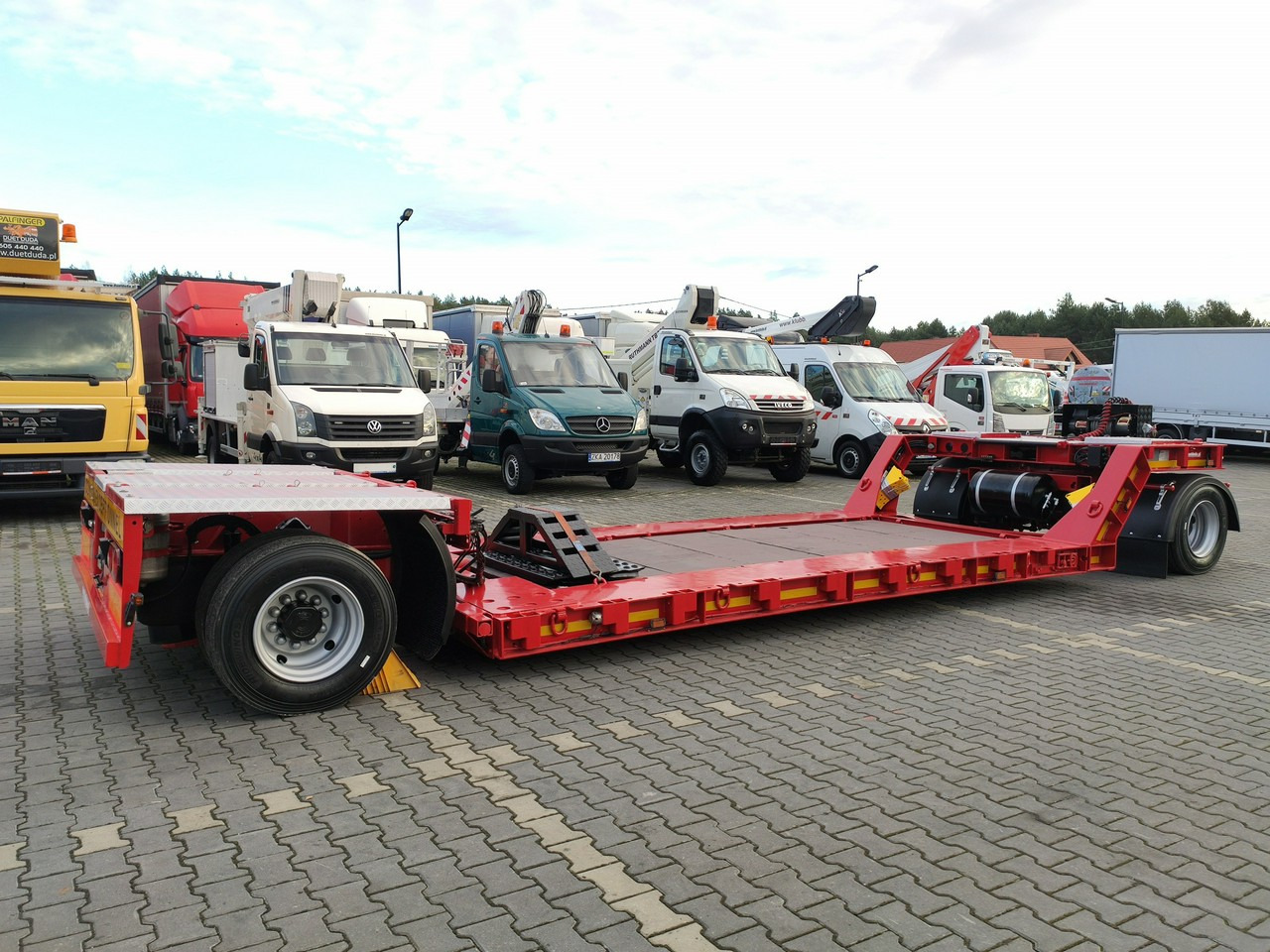 EMTECH PCN 18 PNZ-S Tiefbett zagłębiana Rozsuwana UNIKAT JAK NOWA - Low loader trailer: picture 2 EMTECH PCN 18 PNZ-S Tiefbett zagłębiana Rozsuwana UNIKAT JAK NOWA - Low loader trailer: picture 2