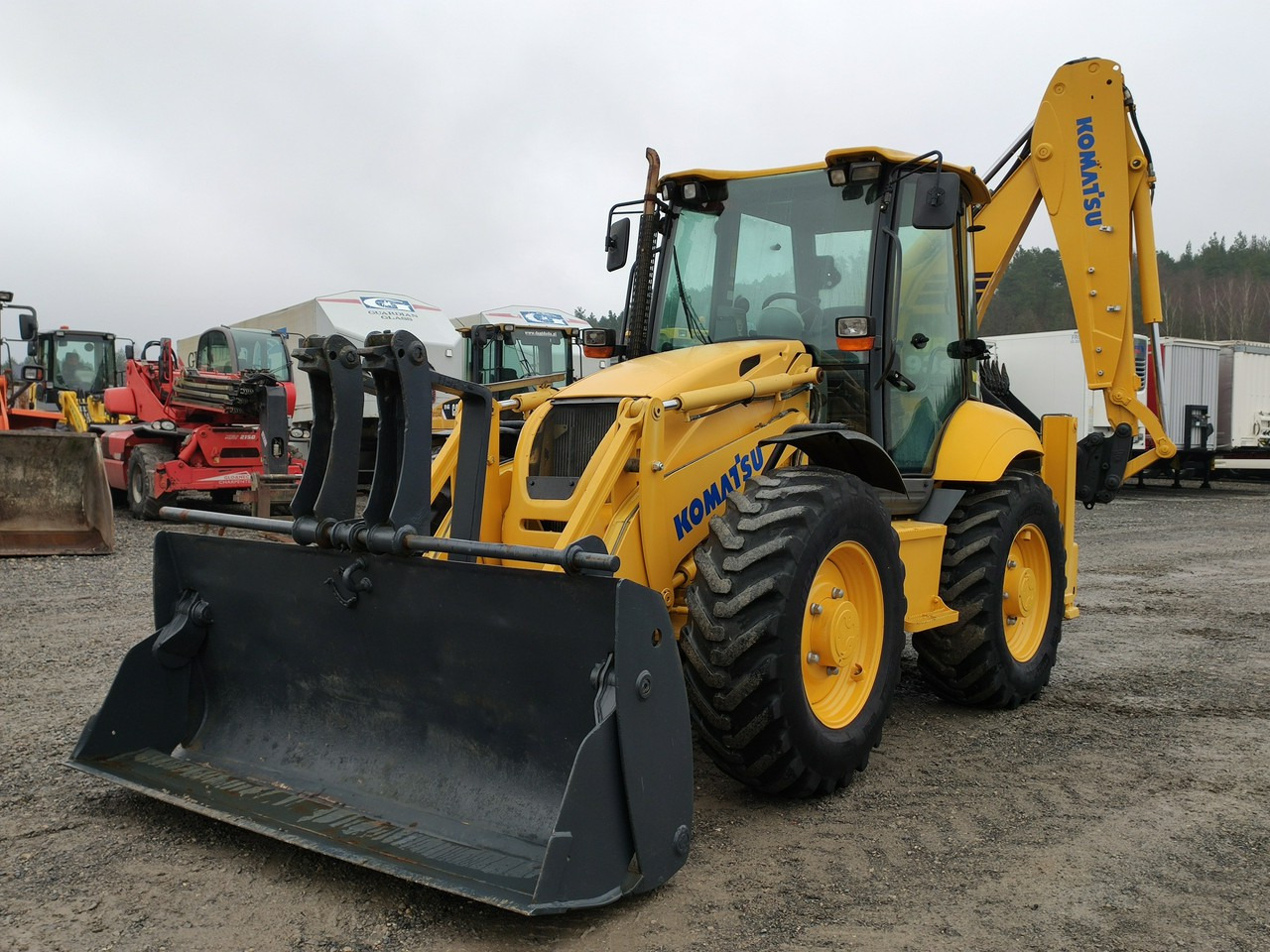 Backhoe loader Komatsu WB 93S-5E0 Bez Luzów Zadbana Sprawna Super Stan !!!: picture 27