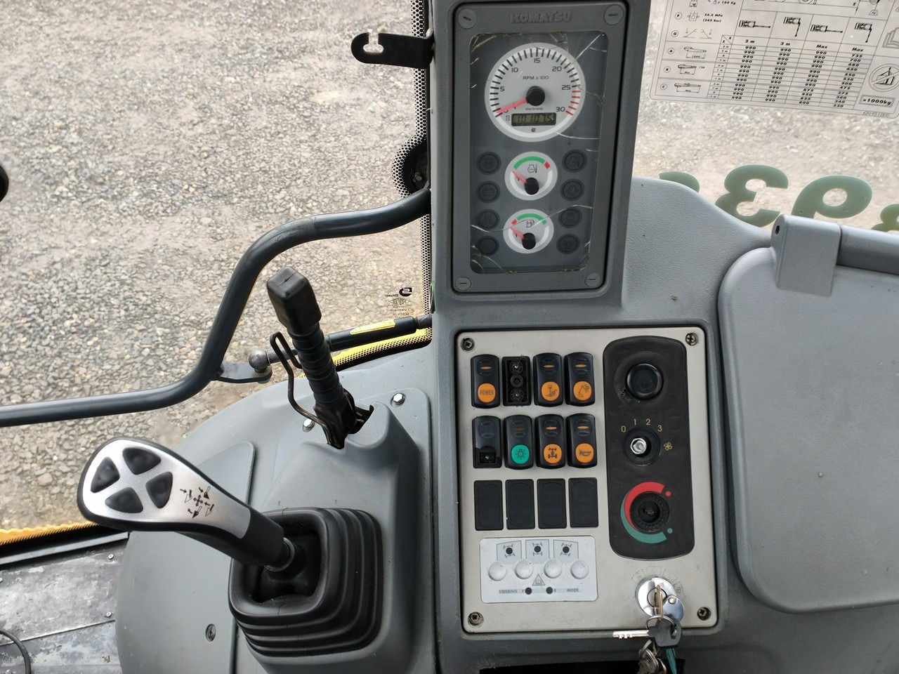 Backhoe loader Komatsu WB 93S-5E0 Bez Luzów Zadbana Sprawna Super Stan !!!: picture 18