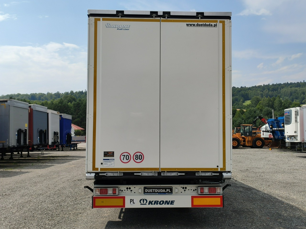 Curtainsider semi-trailer Krone Standard OŚ Podnoszona SAF 2017r: picture 33