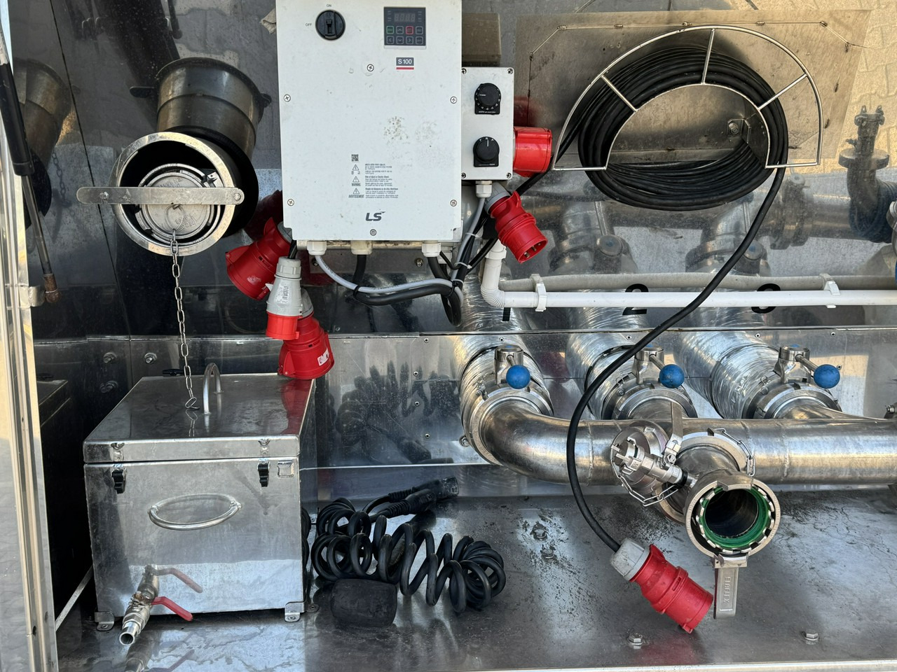 Tank semi-trailer Lag Spożywcza Magyar Izolowana Webasto Pompa Elektryczna do Zrzutu: picture 32