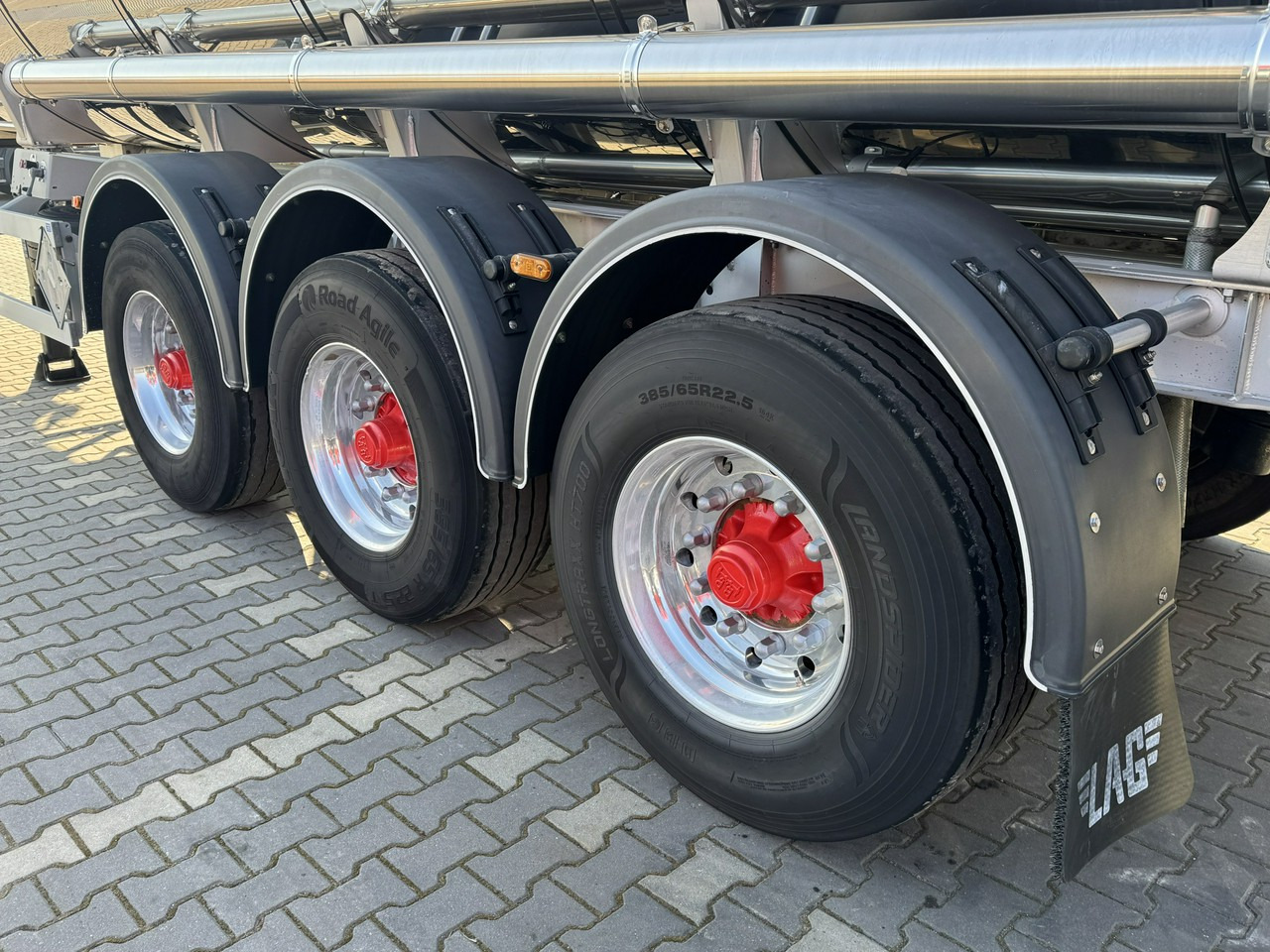 Tank semi-trailer Lag Spożywcza Magyar Izolowana Webasto Pompa Elektryczna do Zrzutu: picture 22