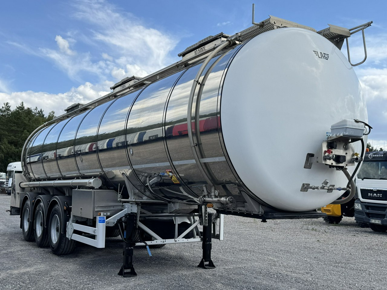 Lag Spożywcza Magyar Izolowana Webasto Pompa Elektryczna do Zrzutu - Tank semi-trailer: picture 3 Lag Spożywcza Magyar Izolowana Webasto Pompa Elektryczna do Zrzutu - Tank semi-trailer: picture 3