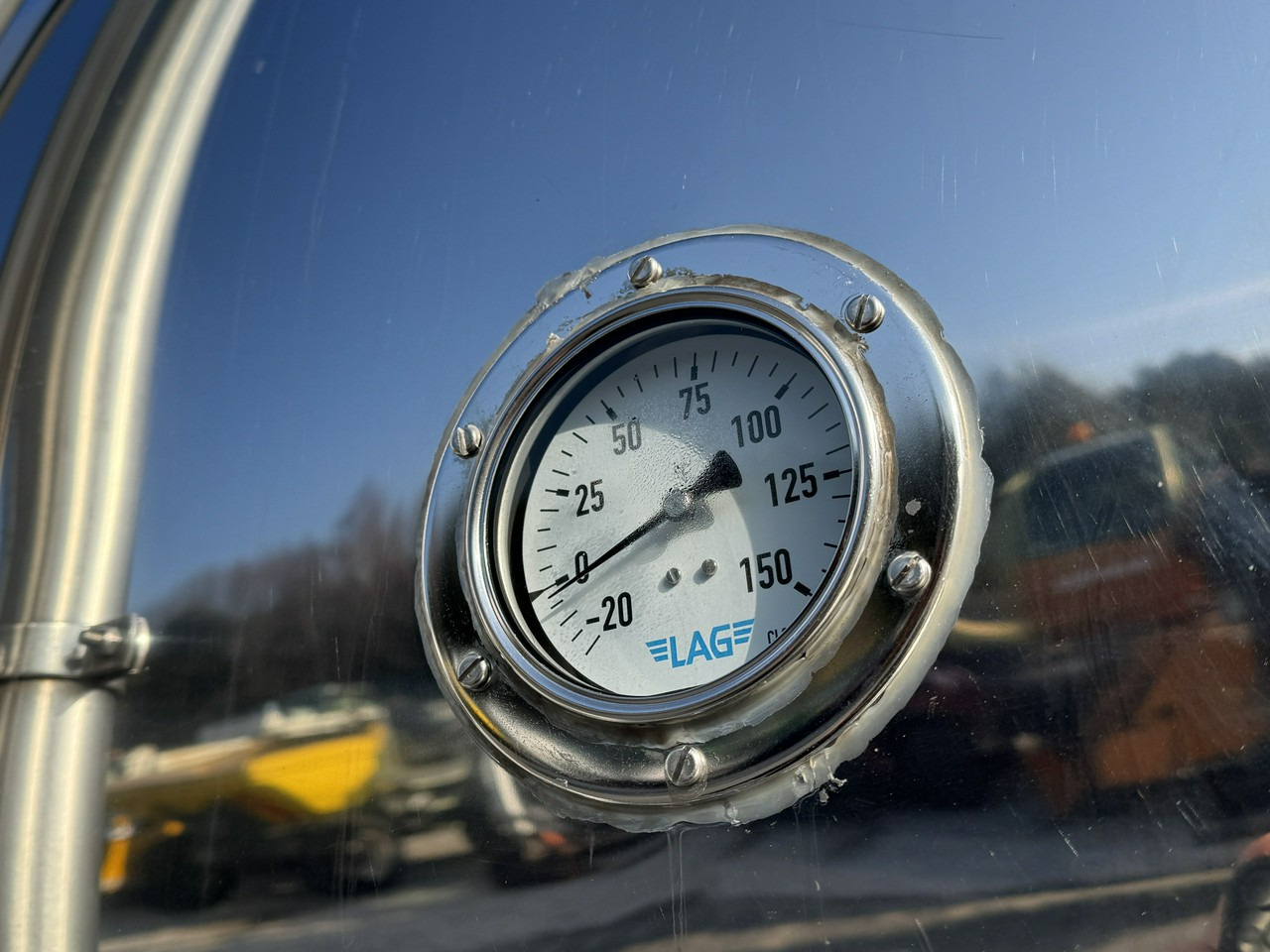 Tank semi-trailer Lag Spożywcza Magyar Izolowana Webasto Pompa Elektryczna do Zrzutu: picture 6