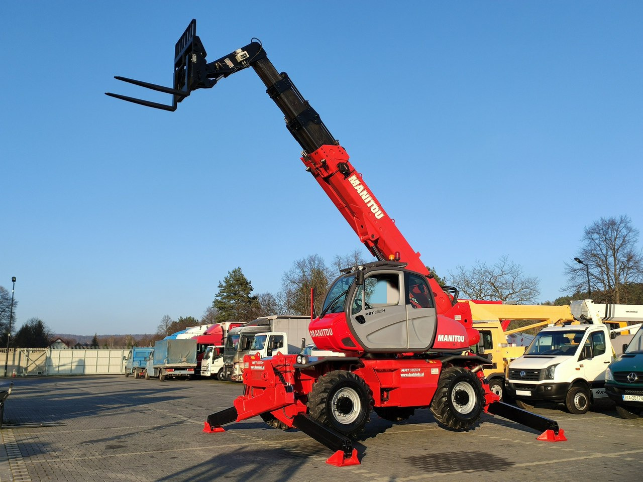 Manitou MRT1850 ROTO Teleskopowa Obrotowa 2150,2140,2540 - Telescopic handler: picture 2 Manitou MRT1850 ROTO Teleskopowa Obrotowa 2150,2140,2540 - Telescopic handler: picture 2