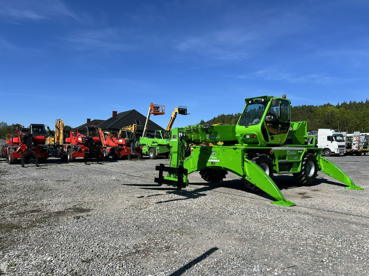 Merlo Roto 45.21 MCSS ( 40.25 ) Podnośnik Obrotowy Wózek Jezdniowy - Telescopic handler: picture 4 Merlo Roto 45.21 MCSS ( 40.25 ) Podnośnik Obrotowy Wózek Jezdniowy - Telescopic handler: picture 4