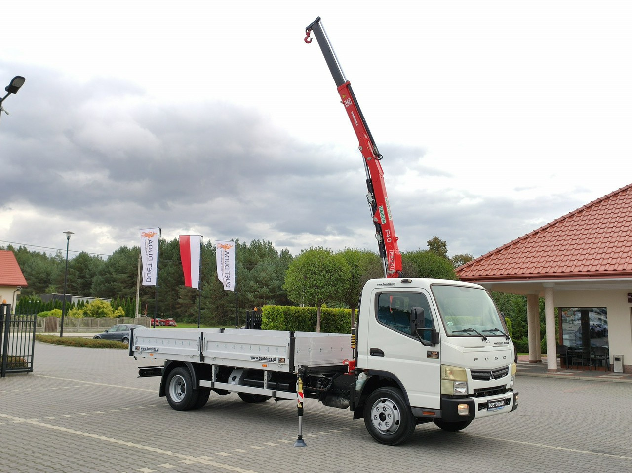 Mitsubishi Canter Fuso 7C15 3.0/150KM HDS FASSI F40 UNIKAT Super Stan !!! - Dropside/ Flatbed truck, Crane truck: picture 5 Mitsubishi Canter Fuso 7C15 3.0/150KM HDS FASSI F40 UNIKAT Super Stan !!! - Dropside/ Flatbed truck, Crane truck: picture 5