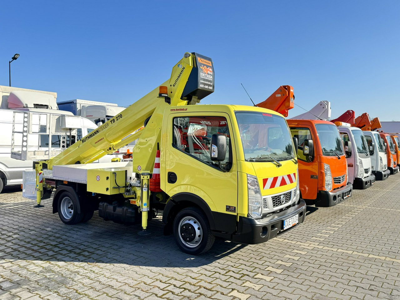 Nissan Cabstar - Truck mounted aerial platform: picture 3 Nissan Cabstar - Truck mounted aerial platform: picture 3