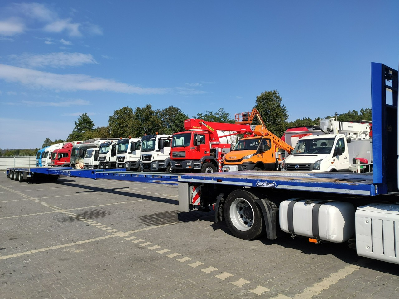 Nooteboom Telemega Rozciągana 15,5m 3-Osie Wszystkie Skrętne - Low loader semi-trailer: picture 4 Nooteboom Telemega Rozciągana 15,5m 3-Osie Wszystkie Skrętne - Low loader semi-trailer: picture 4