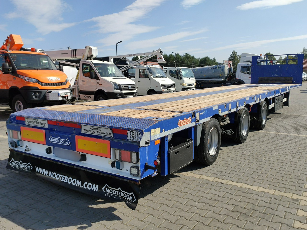 Nooteboom Telemega Rozciągana 15,5m 3-Osie Wszystkie Skrętne - Low loader semi-trailer: picture 1 Nooteboom Telemega Rozciągana 15,5m 3-Osie Wszystkie Skrętne - Low loader semi-trailer: picture 1