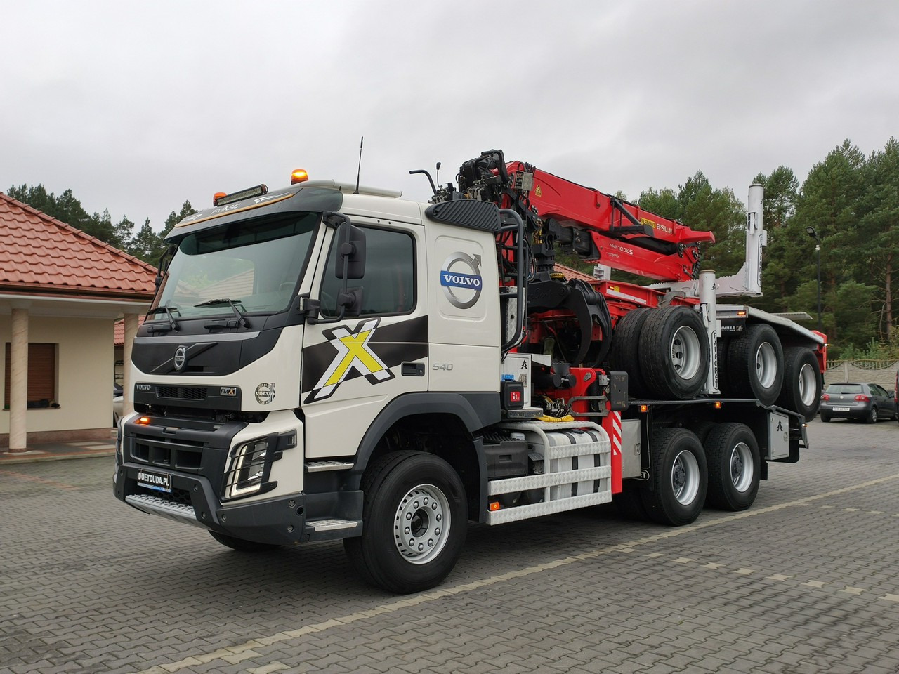 Volvo FMX 540 6x4 RETARDER PALFORET EPSILON S300L Do Drewna - Timber truck: picture 4 Volvo FMX 540 6x4 RETARDER PALFORET EPSILON S300L Do Drewna - Timber truck: picture 4