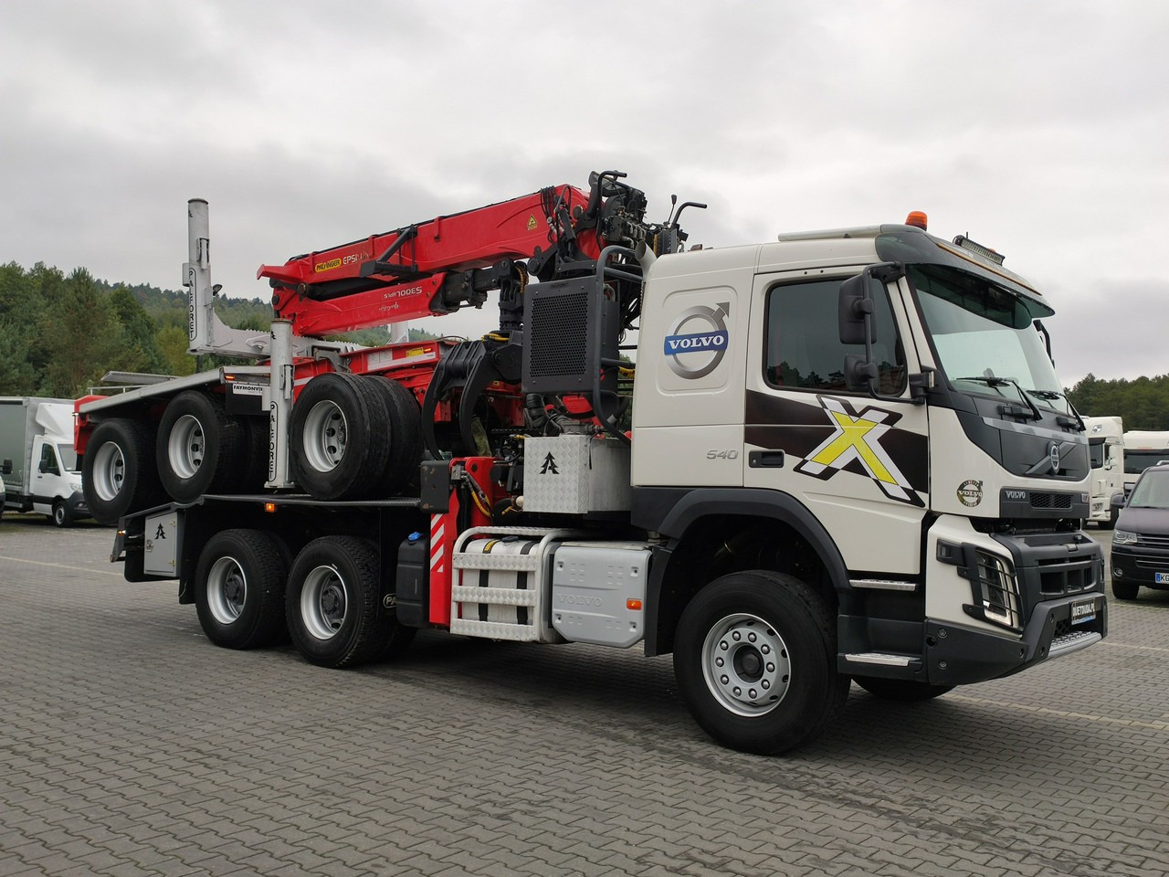 Volvo FMX 540 6x4 RETARDER PALFORET EPSILON S300L Do Drewna - Timber truck: picture 3 Volvo FMX 540 6x4 RETARDER PALFORET EPSILON S300L Do Drewna - Timber truck: picture 3