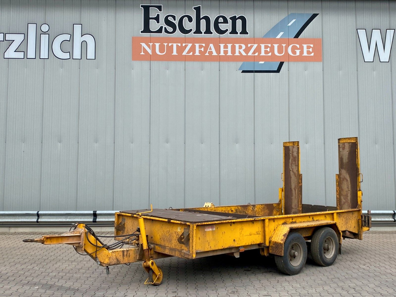Blomenröhr Anhänger Tieflader | Ladehöhe: ca. 600mm*Blatt - Low loader trailer: picture 1 Blomenröhr Anhänger Tieflader | Ladehöhe: ca. 600mm*Blatt - Low loader trailer: picture 1