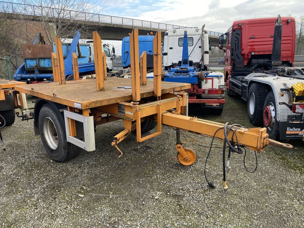 Eggers Ballastplattform| 40mm Zugöse*6x Zurrösen - Dropside/ Flatbed trailer: picture 1 Eggers Ballastplattform| 40mm Zugöse*6x Zurrösen - Dropside/ Flatbed trailer: picture 1