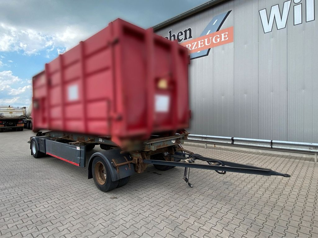 Hüffermann HSA 18.7| pneum.Verriegelung*BPW*Zwillingsreifen - Roll-off/ Skip trailer: picture 2 Hüffermann HSA 18.7| pneum.Verriegelung*BPW*Zwillingsreifen - Roll-off/ Skip trailer: picture 2