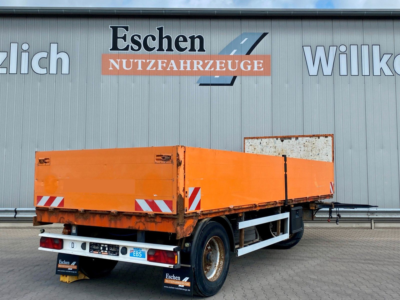 M&V | 1.Hand*Twist-Lock*Reifenprofil:70%*BPW*ABS - Dropside/ Flatbed trailer: picture 4 M&V | 1.Hand*Twist-Lock*Reifenprofil:70%*BPW*ABS - Dropside/ Flatbed trailer: picture 4