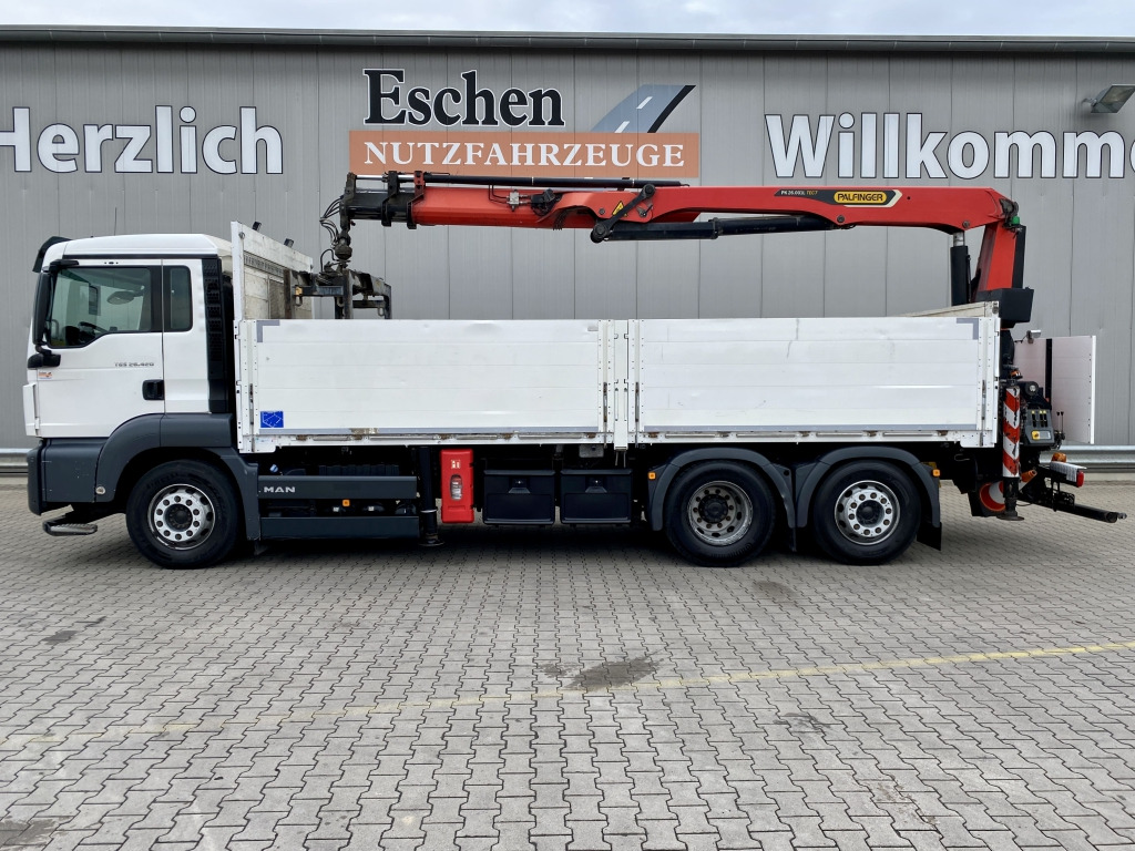 MAN TGS 26.420 6x2-4 LL / Palfinger PK 26.001 L Tec Heckkran - Dropside/ Flatbed truck, Crane truck: picture 3 MAN TGS 26.420 6x2-4 LL / Palfinger PK 26.001 L Tec Heckkran - Dropside/ Flatbed truck, Crane truck: picture 3
