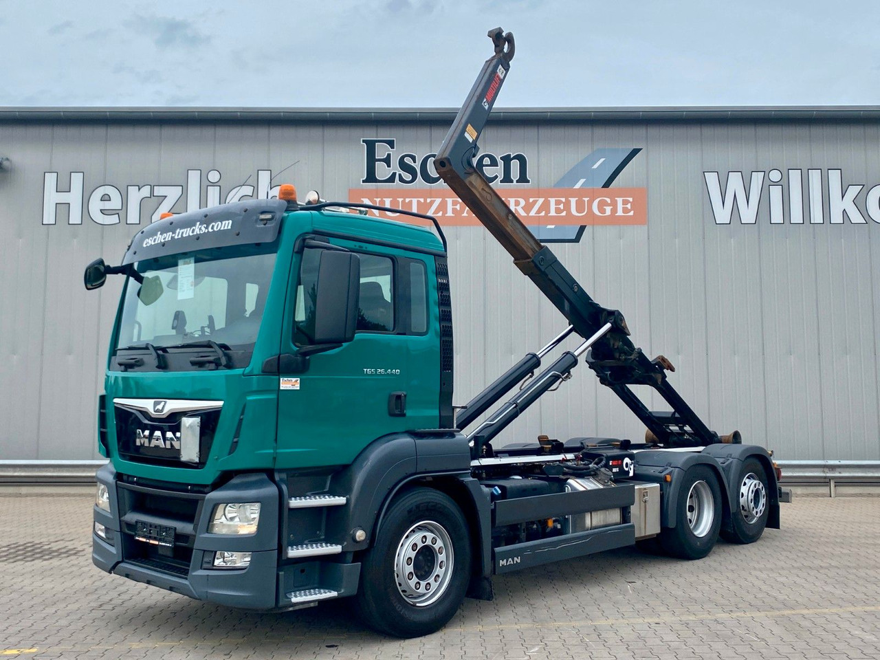 MAN TGS 26.440 6x2-4 | HIAB XR21S56*Kamera*AHK*Klima - Hook lift truck: picture 1 MAN TGS 26.440 6x2-4 | HIAB XR21S56*Kamera*AHK*Klima - Hook lift truck: picture 1