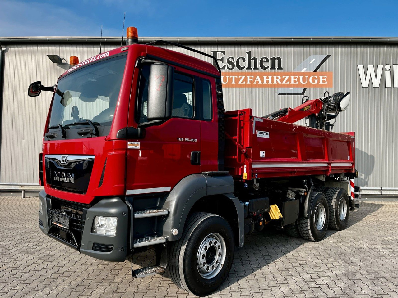 MAN TGS 26.460 6x4BB|Palfinger M12L83 Kran*Bordmatik - Tipper, Crane truck: picture 2 MAN TGS 26.460 6x4BB|Palfinger M12L83 Kran*Bordmatik - Tipper, Crane truck: picture 2