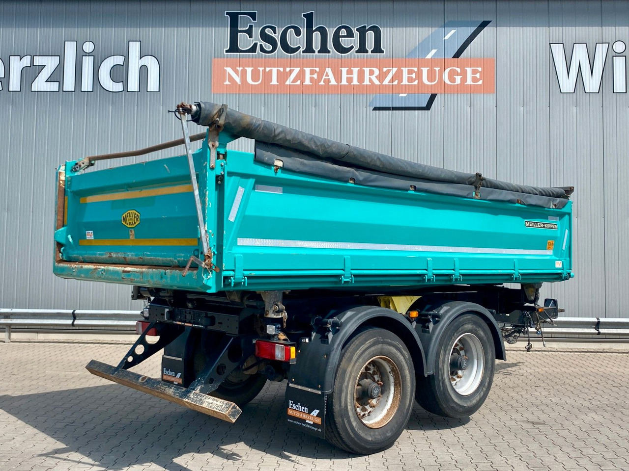 Meiller MZDA 18/23 | Bordmatik*Liftachse*Rollplane*BPW - Tipper trailer: picture 4 Meiller MZDA 18/23 | Bordmatik*Liftachse*Rollplane*BPW - Tipper trailer: picture 4