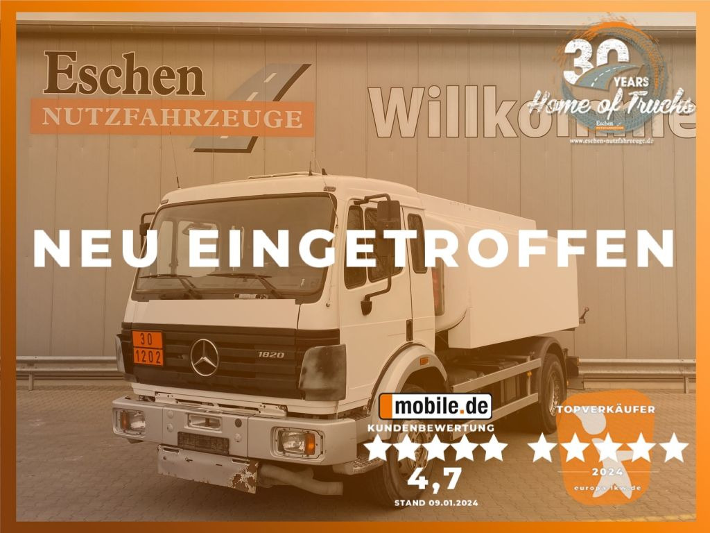 Mercedes-Benz 1820 SK | Speier A3*2x Kammern*13.700ltr*Navi - Tank truck: picture 1 Mercedes-Benz 1820 SK | Speier A3*2x Kammern*13.700ltr*Navi - Tank truck: picture 1