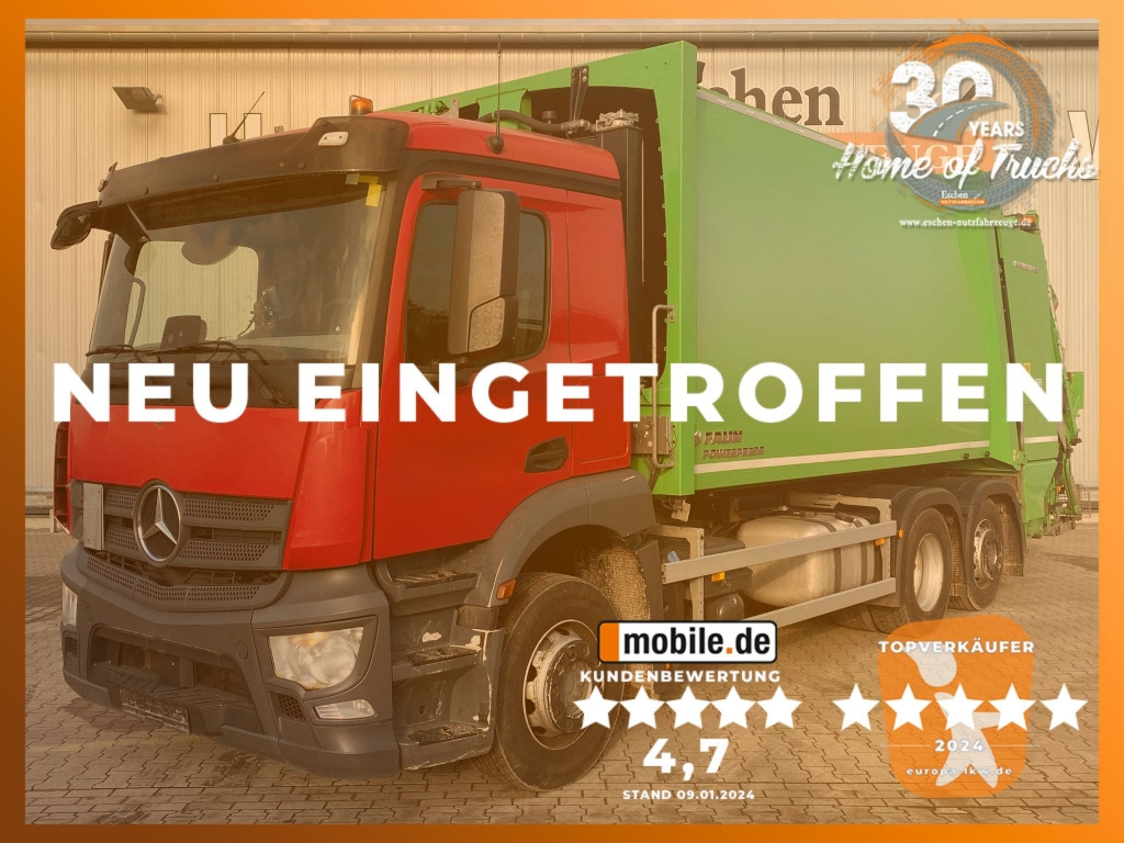 Mercedes-Benz 2533 L 6x2 - Garbage truck: picture 1 Mercedes-Benz 2533 L 6x2 - Garbage truck: picture 1