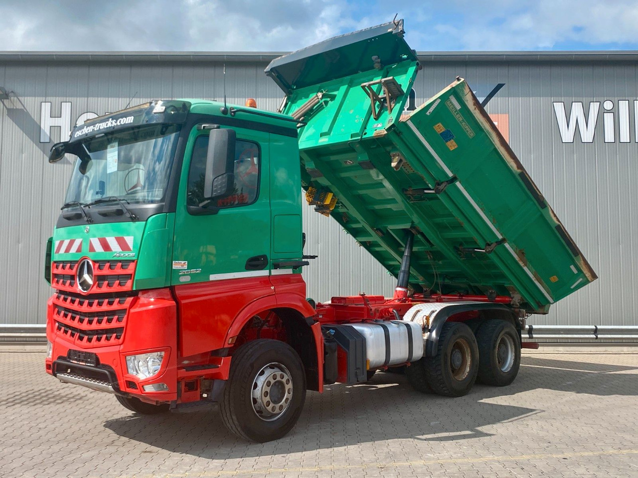 Mercedes-Benz Arocs 2652 6x4B MEILLER Bordmatik*Blatt*Retarder - Tipper: picture 1 Mercedes-Benz Arocs 2652 6x4B MEILLER Bordmatik*Blatt*Retarder - Tipper: picture 1