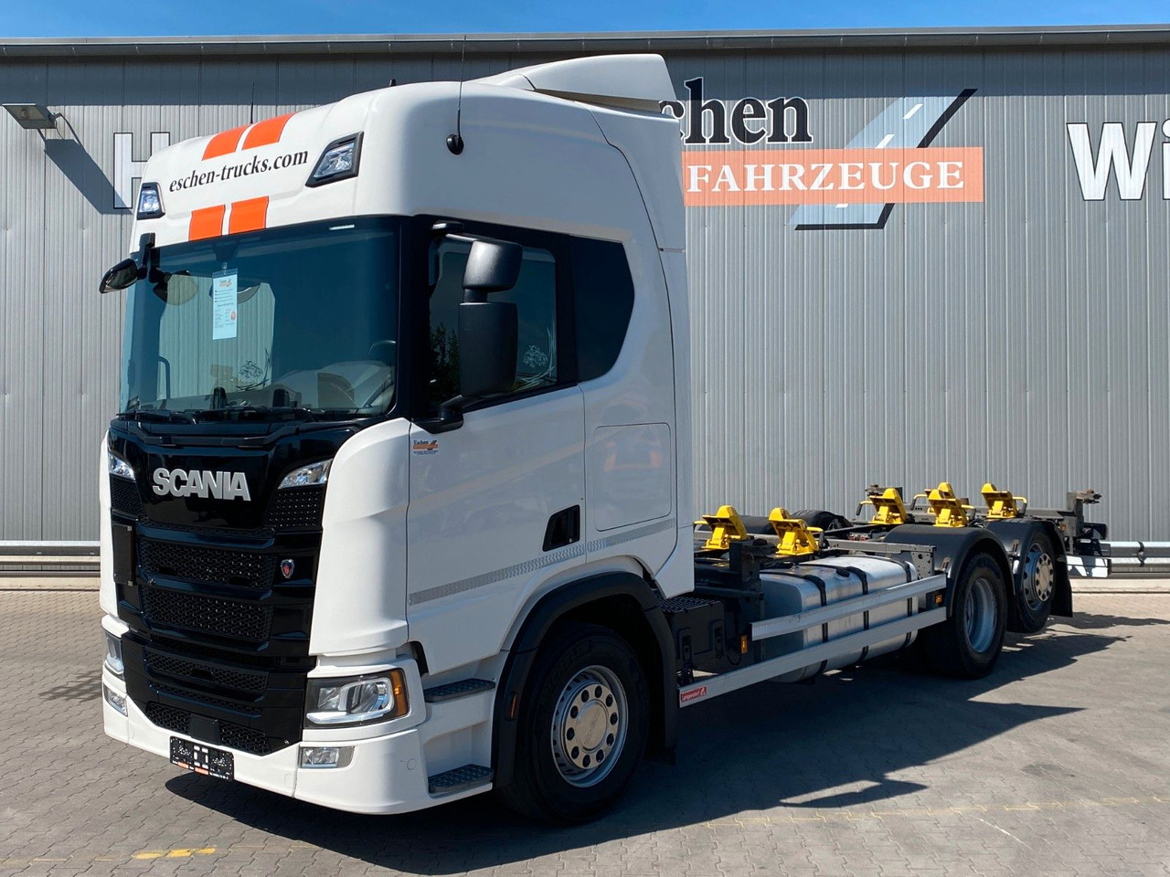 Scania R 450 B 6x2*4 BDF|Retarder*AHK*Lift*SDG Wechsler - Container transporter/ Swap body truck: picture 1 Scania R 450 B 6x2*4 BDF|Retarder*AHK*Lift*SDG Wechsler - Container transporter/ Swap body truck: picture 1