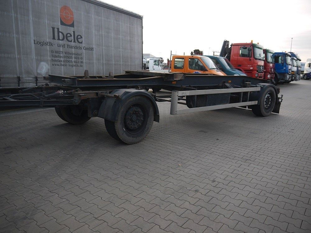 Schmitz Cargobull ACF 18 Abrollanhänger| Duomatic*ABS*Luftfederung - Roll-off/ Skip trailer: picture 1 Schmitz Cargobull ACF 18 Abrollanhänger| Duomatic*ABS*Luftfederung - Roll-off/ Skip trailer: picture 1